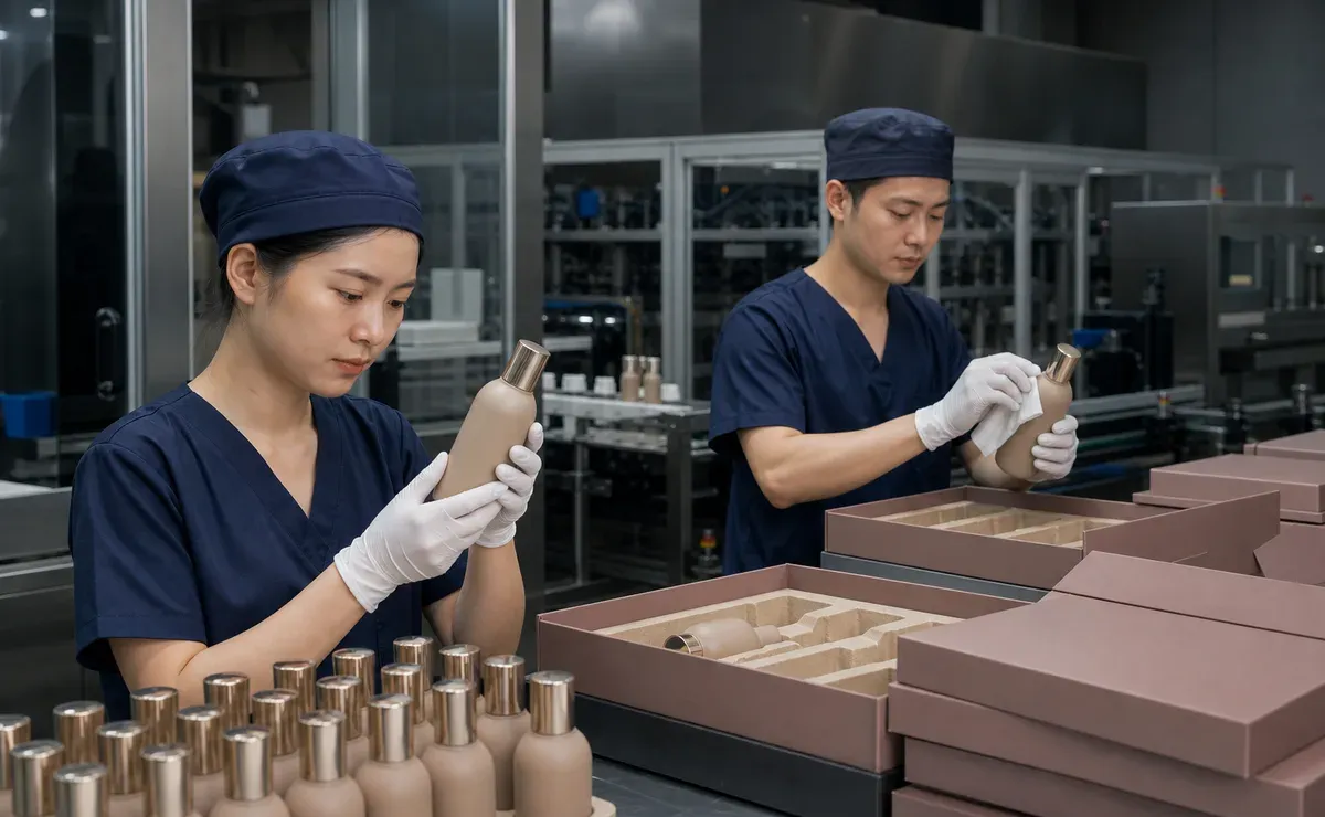 Final QC, cleaning & export packing